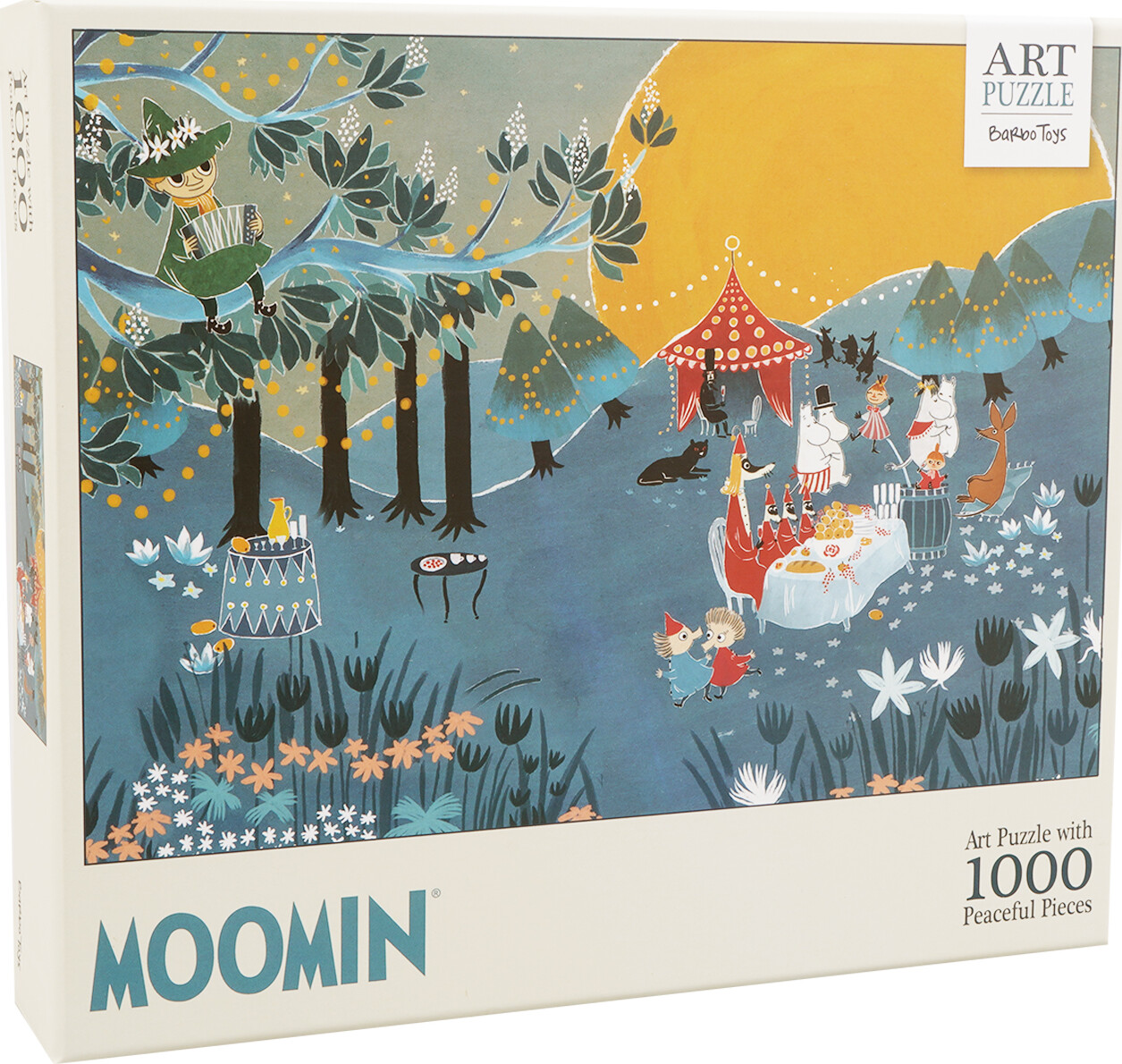 Mumi Puslespil - 1000 Brikker - Fest