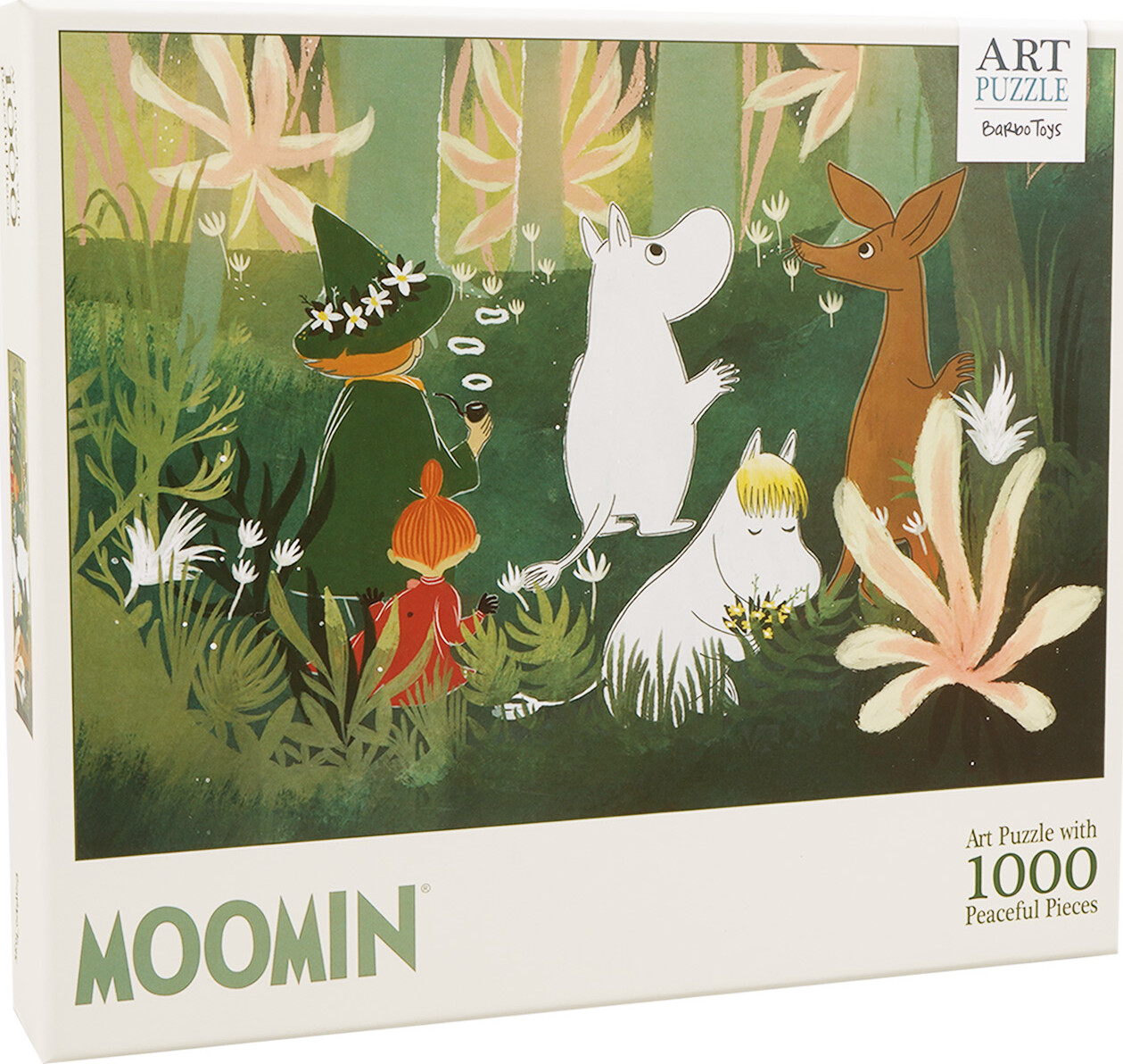 Mumi Puslespil - 1000 Brikker - Skoven