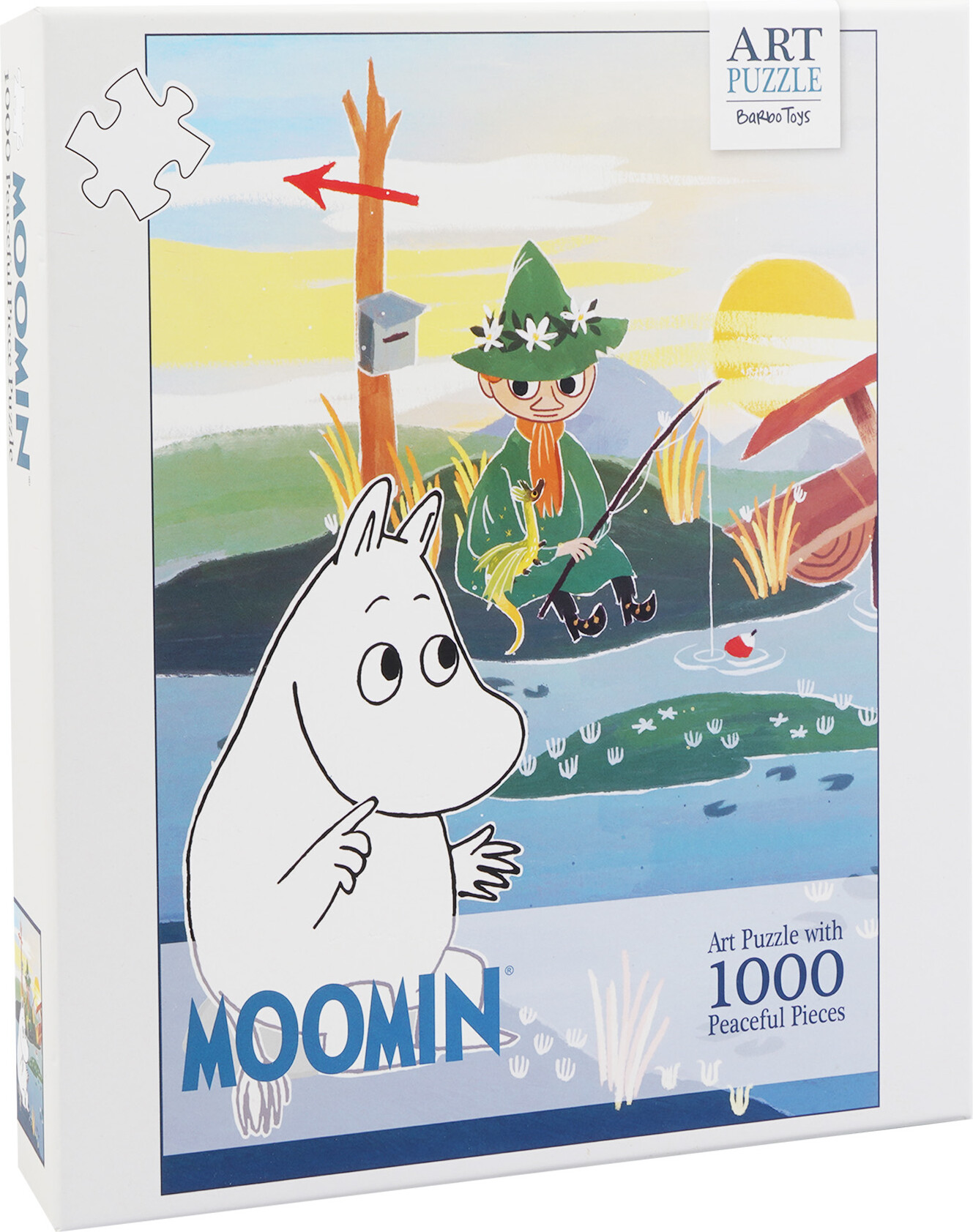 Mumi Puslespil - 1000 Brikker - Moomin Art Puzzle - Barbo Toys