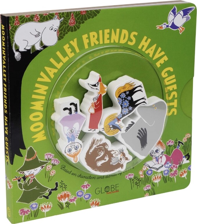 Moominvalley Friends Have Guests - English book