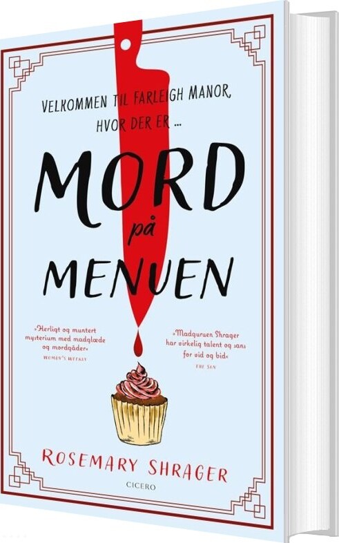 Billede af Mord På Menuen - Rosemary Shrager - Bog