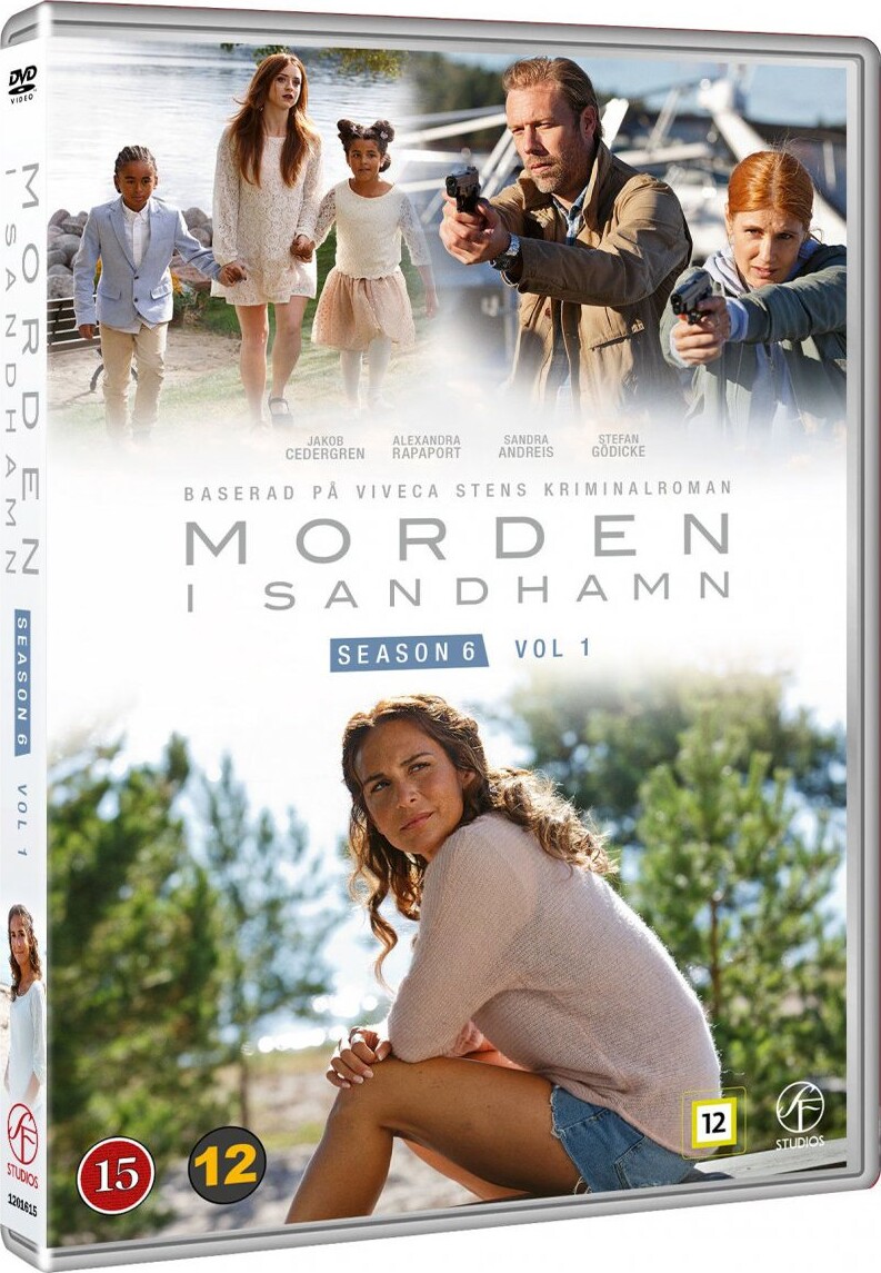 Mord I Skærgården / Morden I Sandhamn - Sæson 6 - Afsnit 1 Og 2 - DVD - Tv-serie