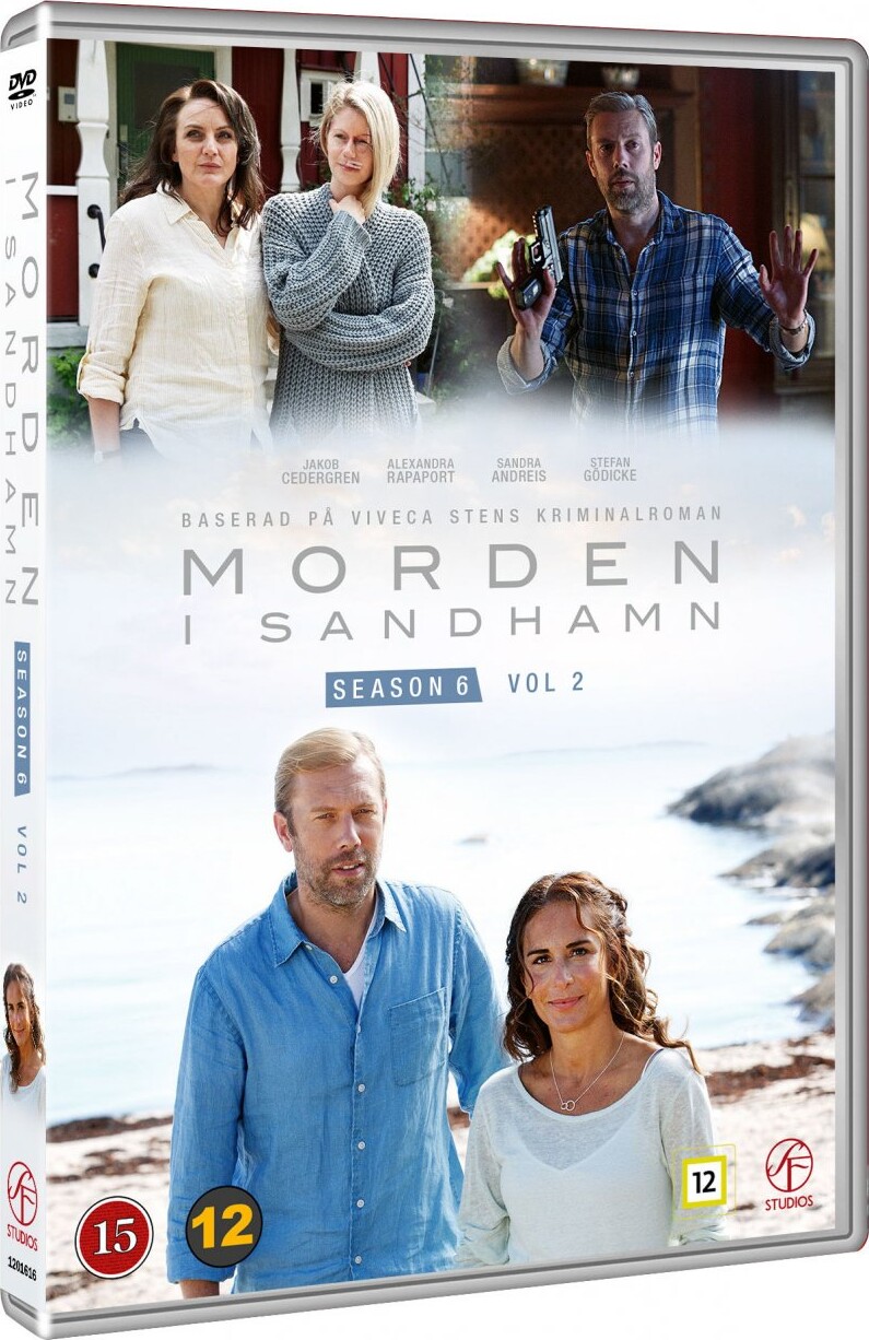 Mord I Skærgården / Morden I Sandhamn - Sæson 6 - Afsnit 3-4 - DVD - Tv-serie