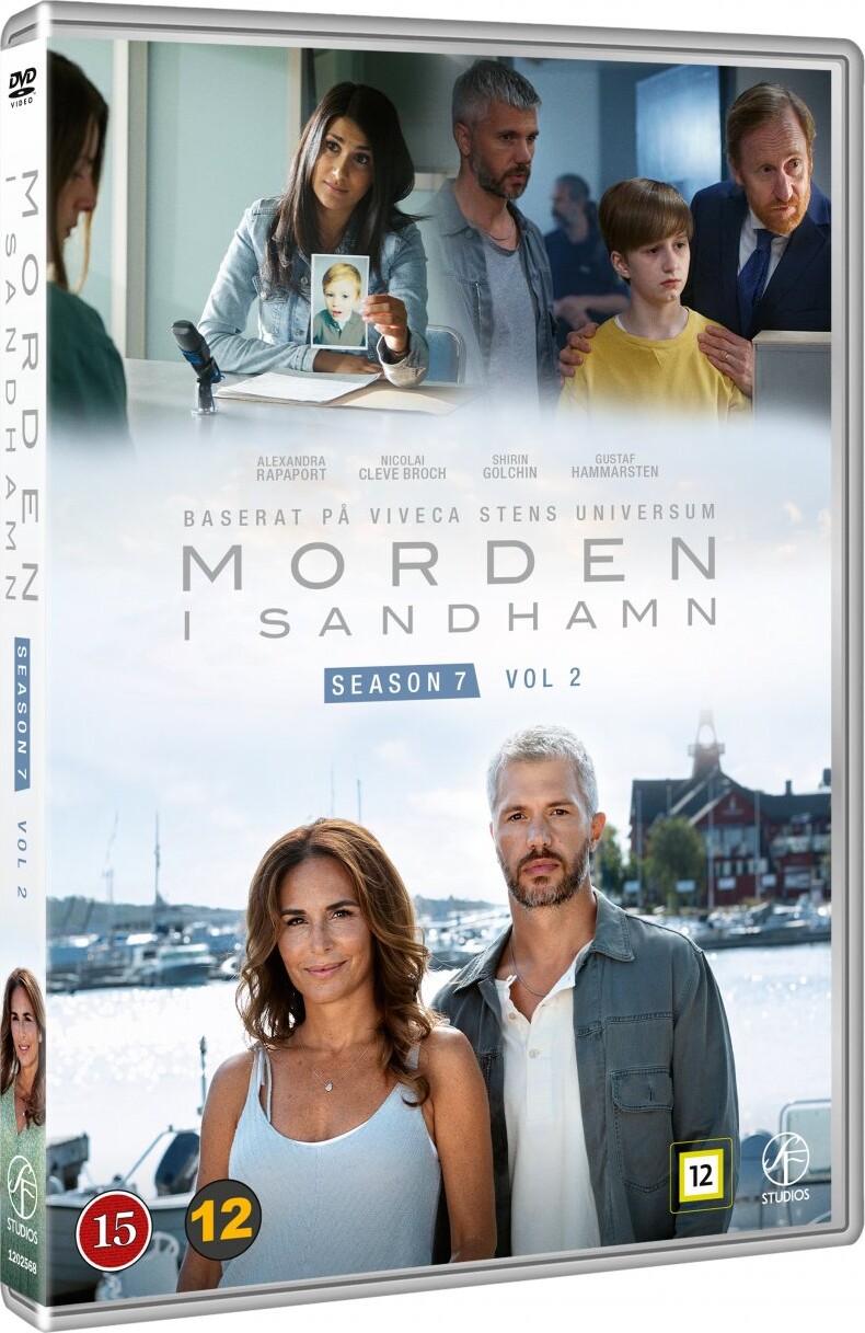 Mord I Skærgården - Sæson 7 - Vol. 2 / Morden I Sandhamn - DVD - Tv-serie