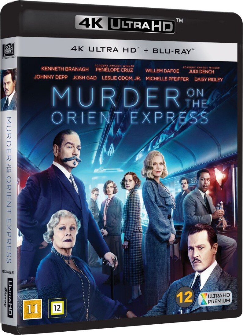 Murder On The Orient Express - 2017 - 4K Blu-Ray