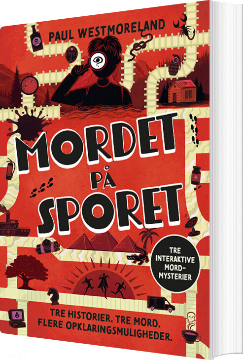 Mordet På Sporet - Tre Interaktive Mordmysterier - Lize Meddings - Bog