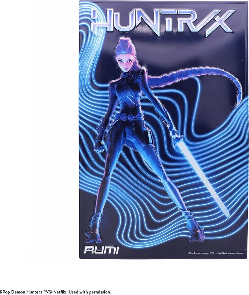 Moriarty Art Project - Kpop Demon Hunters - Rumi Embossed Aluminum Poster