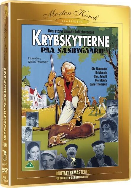 Krybskytterne På Næsbygård - Morten Korch - DVD - Film