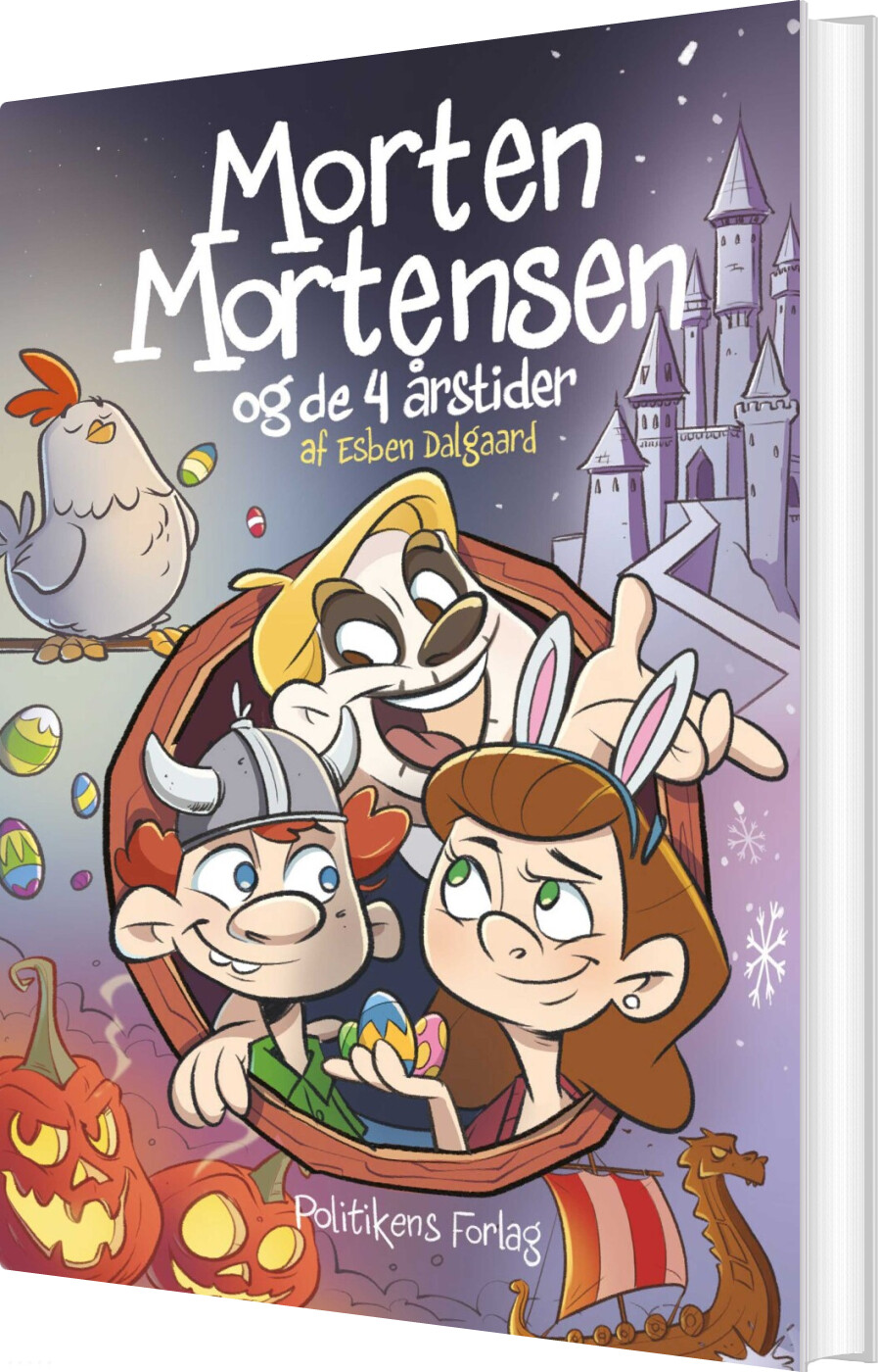 Morten Mortensen Og De 4 årstider - Esben Dalgaard - Bog