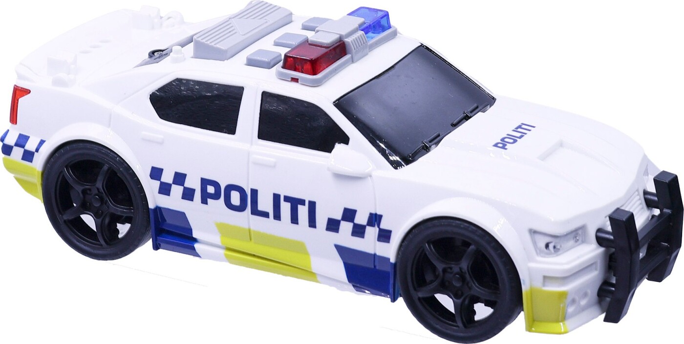 Se Legetøjs Politibil Med Lyd Og Lys - Motor 112 hos Gucca.dk