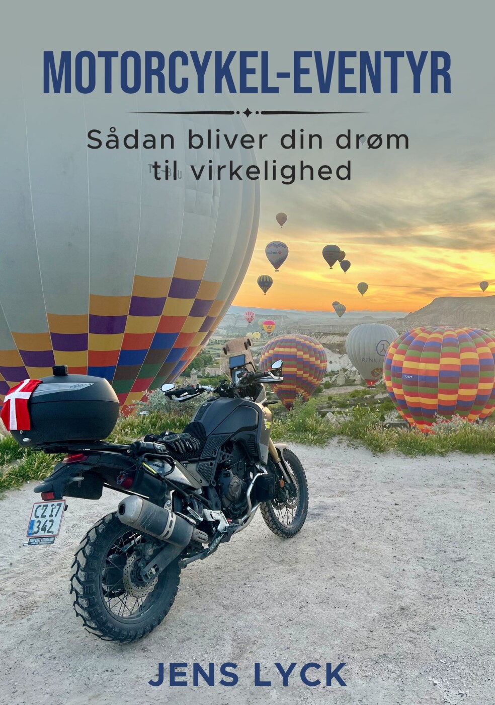 Motorcykel-eventyr - Jens Lyck - Bog