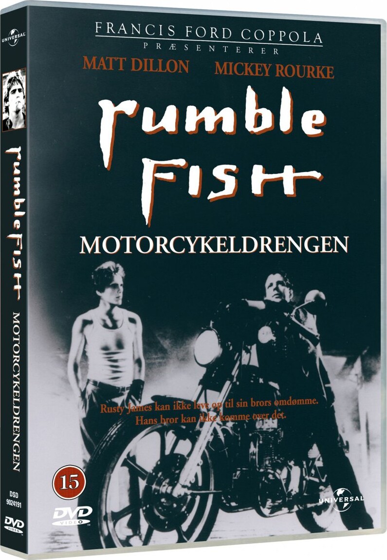 Se Motorcykeldrengen / Rumble Fish - DVD - Film hos Gucca.dk