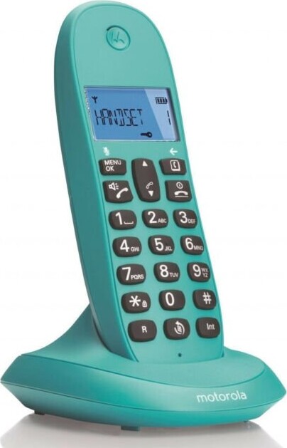 Motorola - Trådløs Fastnet Telefon - C1001 - Grøn