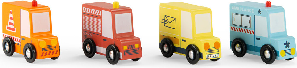 Moulin Roty - 4 Varevogne I Træ - Avenue Du Moulin