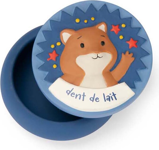 Moulin Roty - æske Til Mælketænder - Puce Og Pilou