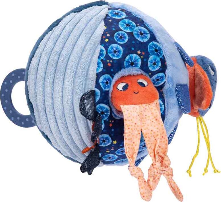 Moulin Roty - Aktivitetsbold Med Havdyr - Les Aventures De Paulie