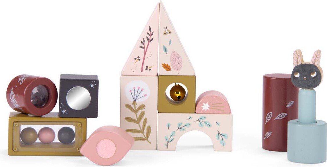 Moulin Roty - Aktivitetsklodser med lyd - Après la Pluie