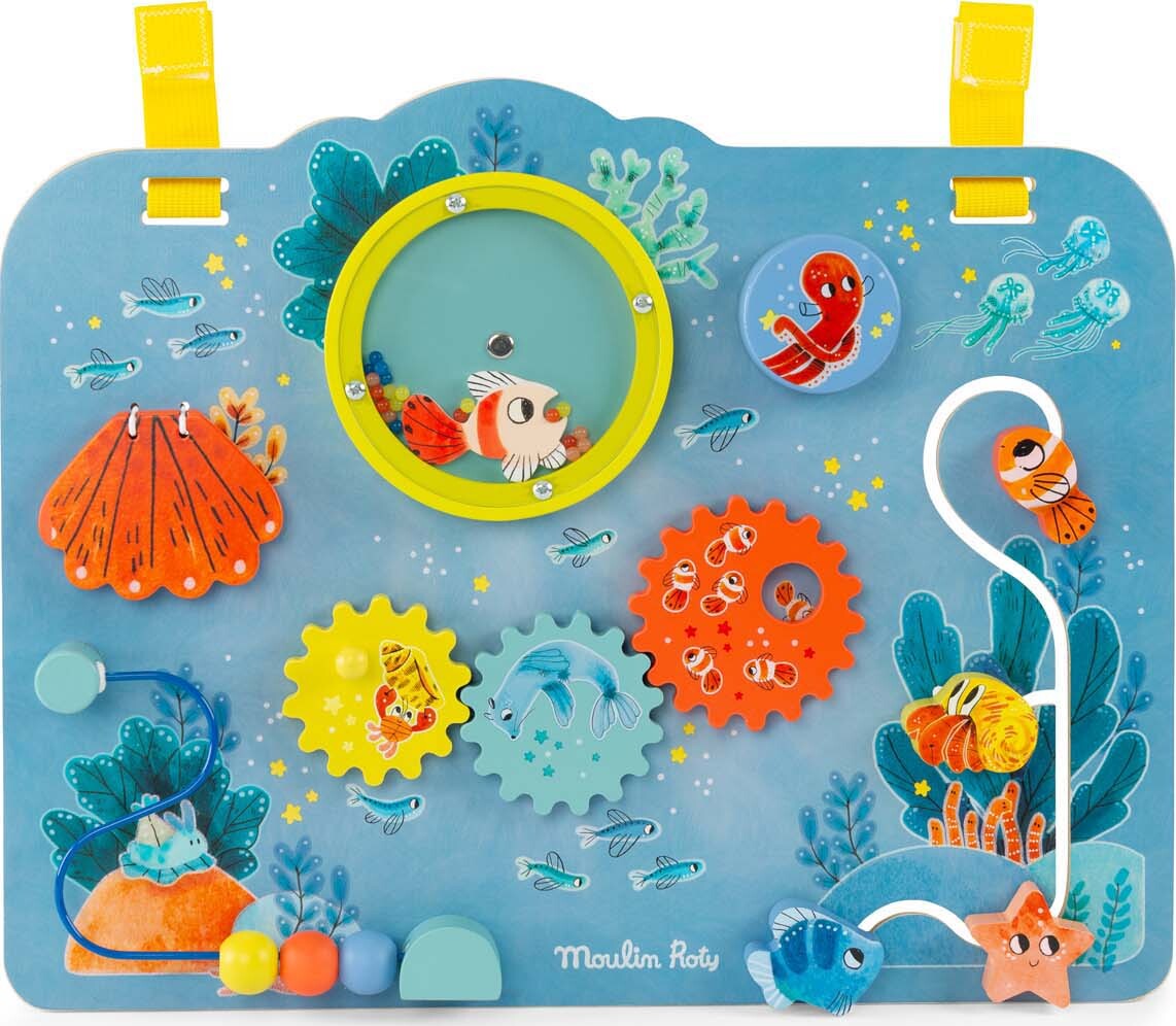 Moulin Roty - Aktivitetsplade Med Ophæng - Les Aventures De Paulie