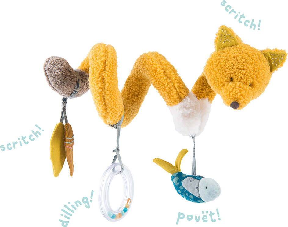 Moulin Roty - Aktivitetsspiral - Ræv