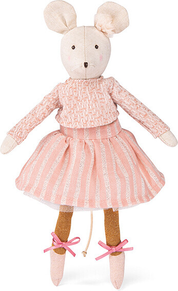 Moulin Roty - Ballerina Mus Bamse - Anna - 28 Cm