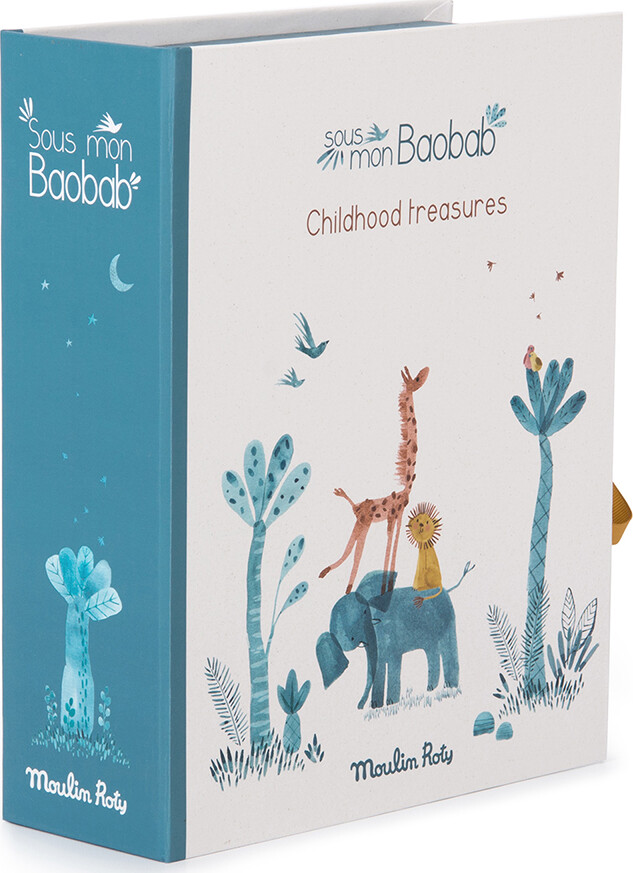 Moulin Roty - Barnets Bog Til Minder - Jungledyr - Bog