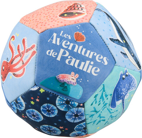 Moulin Roty - Blød Bold Til Børn - Dyr - Les Aventures De Paulie