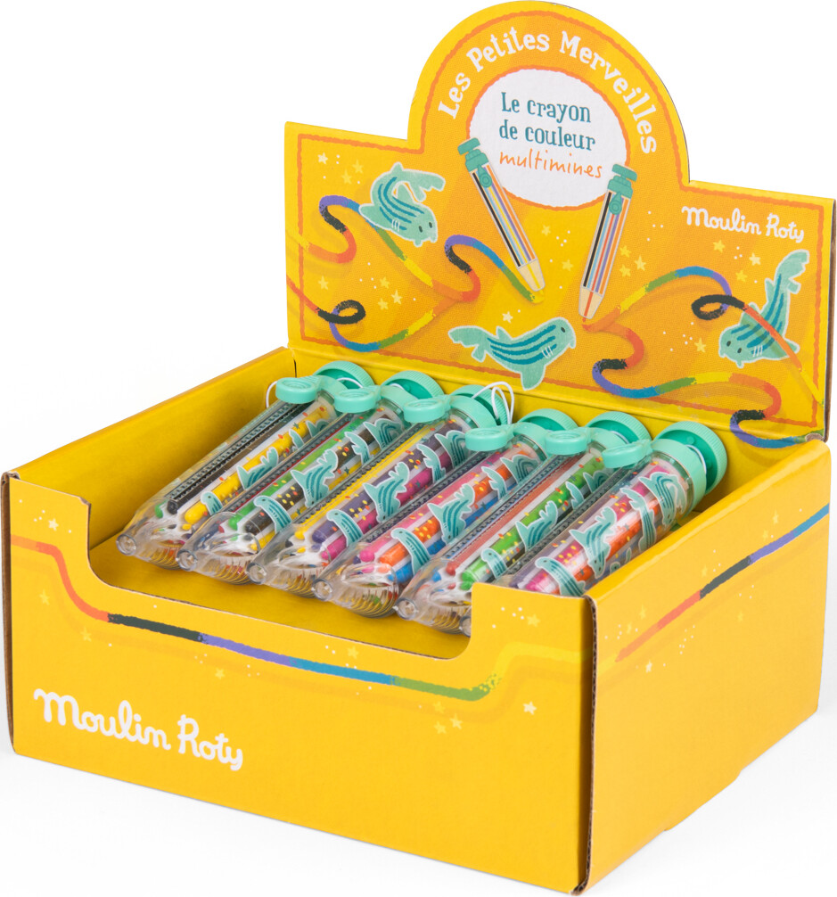 Moulin Roty - Farveblyant Med 8 Farver - Les Petites Merveilles