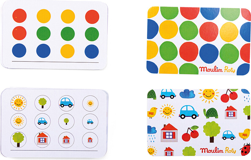 Moulin Roty - Le Labyrinthe Des Couleurs - Farvelabyrinten Spil