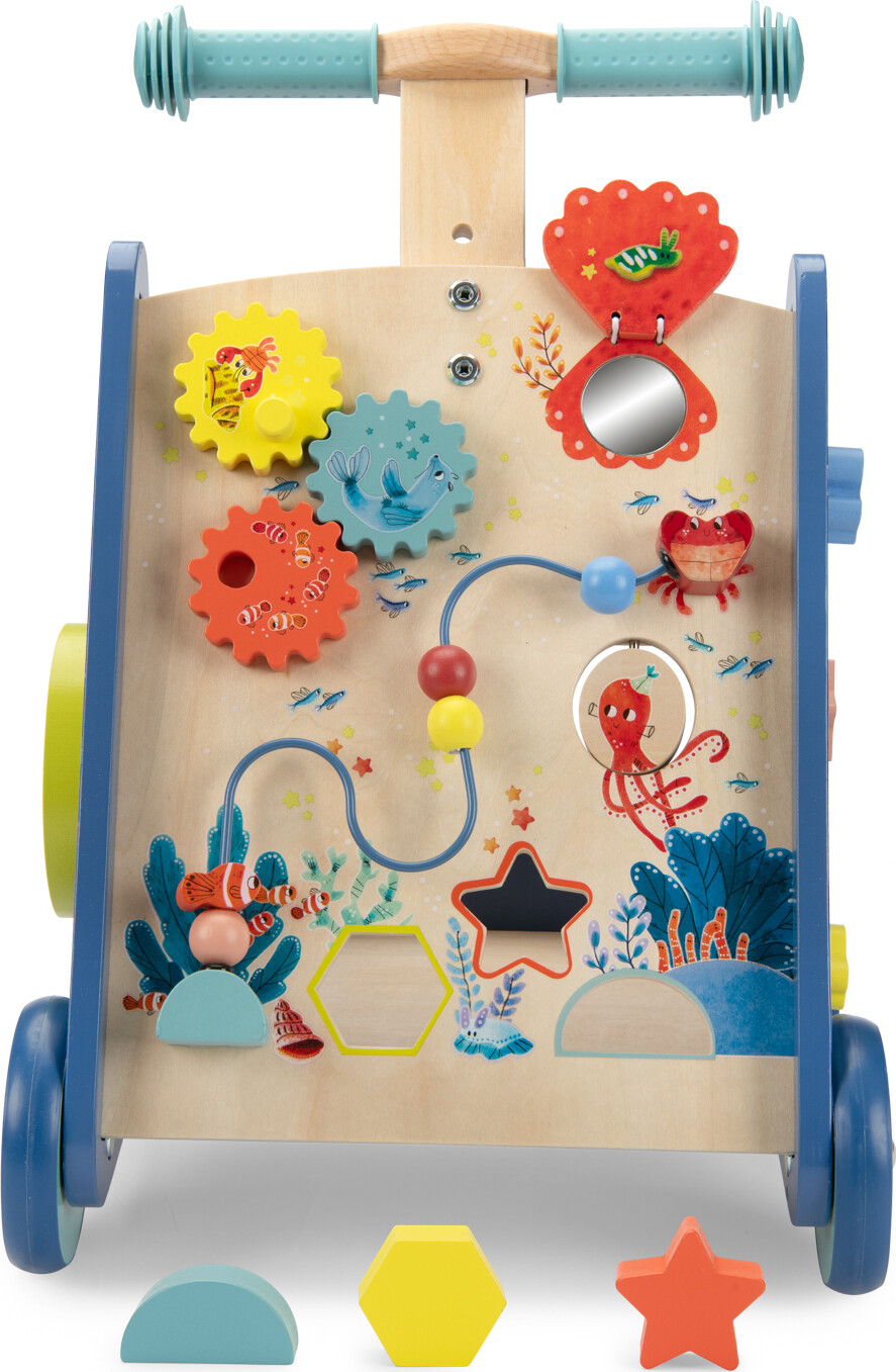 Moulin Roty - Gåvogn Med Aktiviteter - Les Aventures De Paulie