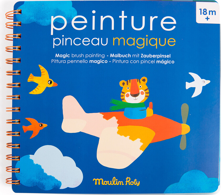 Moulin Roty - Jeg Maler Med Vand - Bog