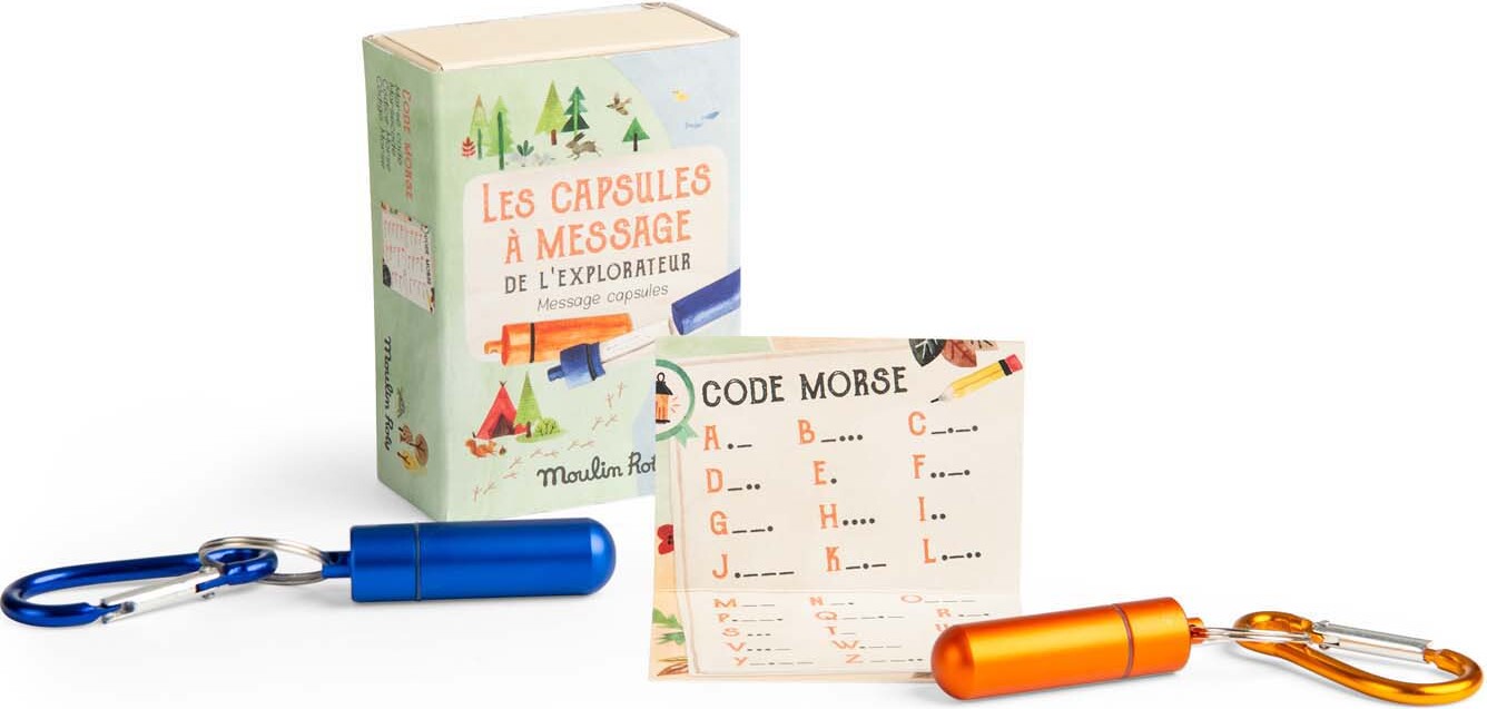 Moulin Roty - Kapsler Til Beskeder 2 Stk - Le Jardin Du Moulin