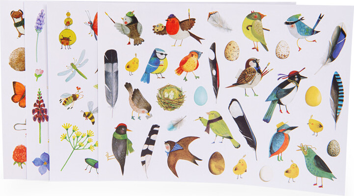 Moulin Roty - Klistermærker - Botaniker - 133 Stk. - Le Jardin Du Moulin