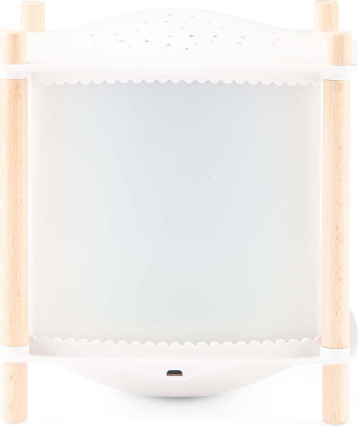 Moulin Roty - Magisk Lampe - Bluetooth - Puce Og Pilou