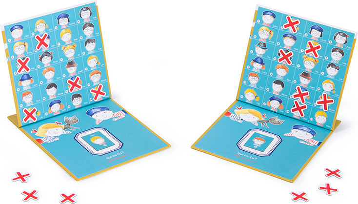 Moulin Roty - Magnetisk Spil - Gæt Hvem Jeg Er