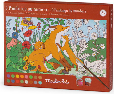 Moulin Roty - Mal efter nummer - Gartner