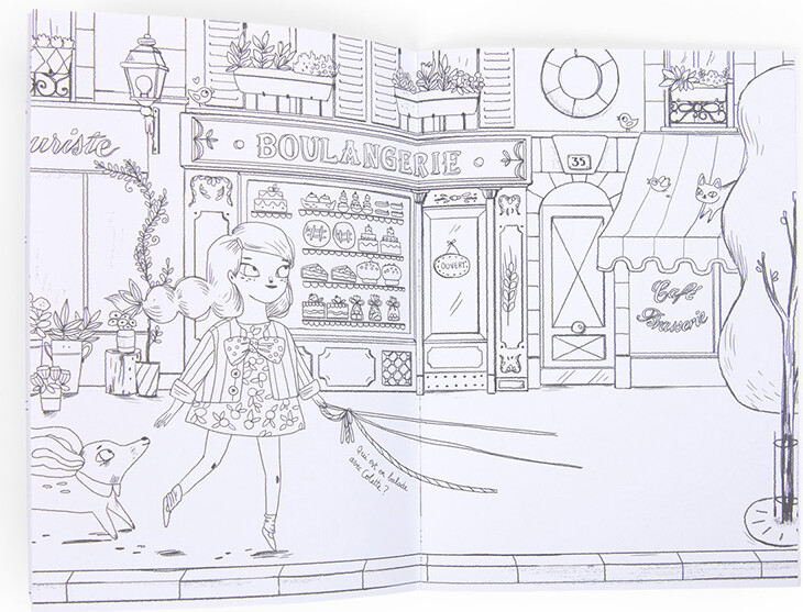 Moulin Roty - Malebog 36 Sider - Les Parisiennes - Bog