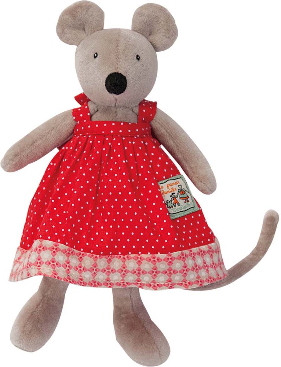 Moulin Roty - Nini Mus Bamse - La Grande Famille - 20 Cm