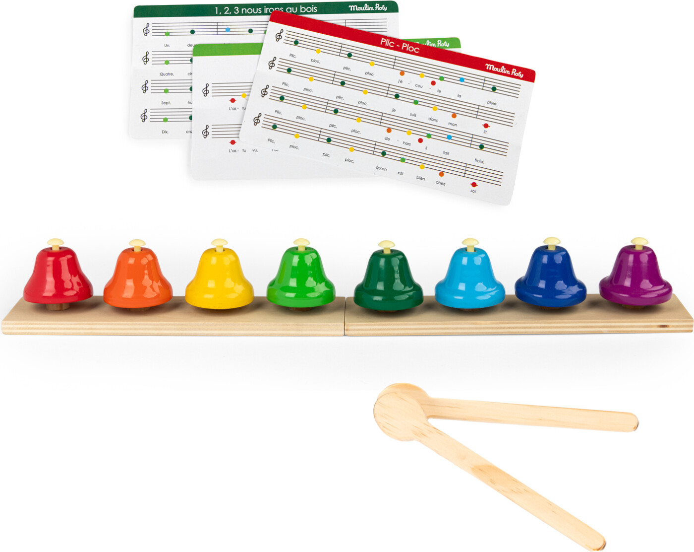 Moulin Roty - Musikklokker - Les Popipop