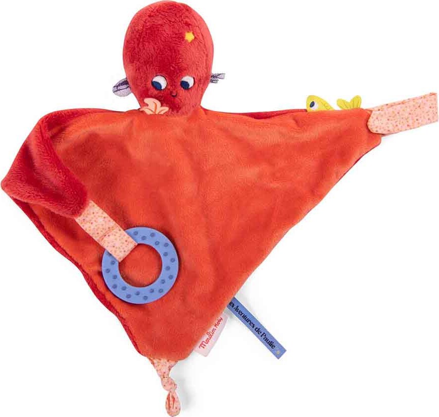 Moulin Roty - Nusseklud Med Blæksprutte - Les Aventures De Paulie