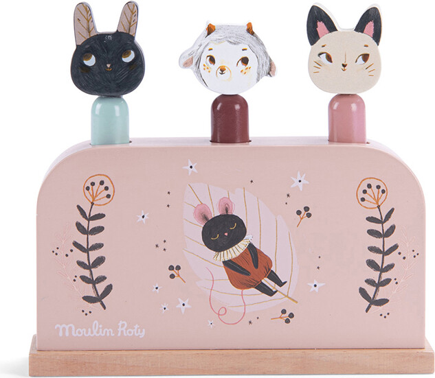 Moulin Roty - Pop-up Figurer - Après La Pluie