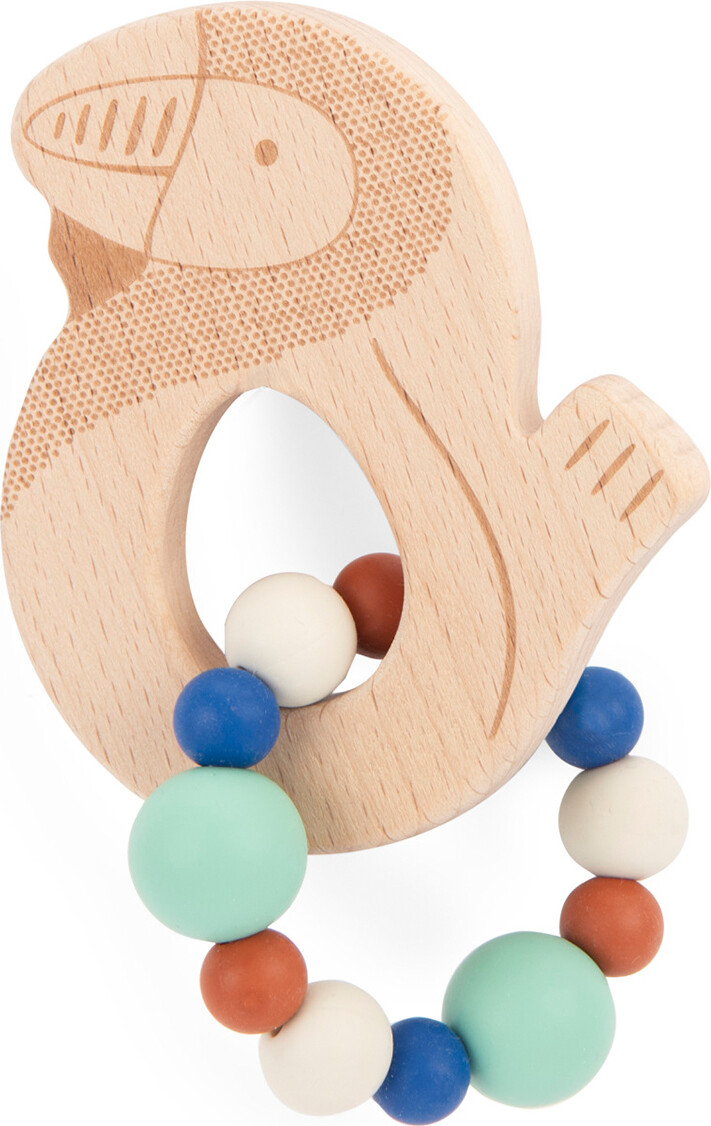 Moulin Roty - Rangle Med Bidering - Næsehornsfugl - La Forêt Mawa