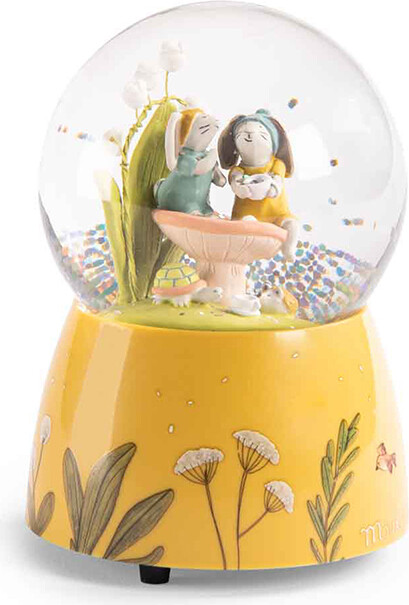 Moulin Roty - Snekugle Med Musik Og Kaniner - Trois Petits Lapins