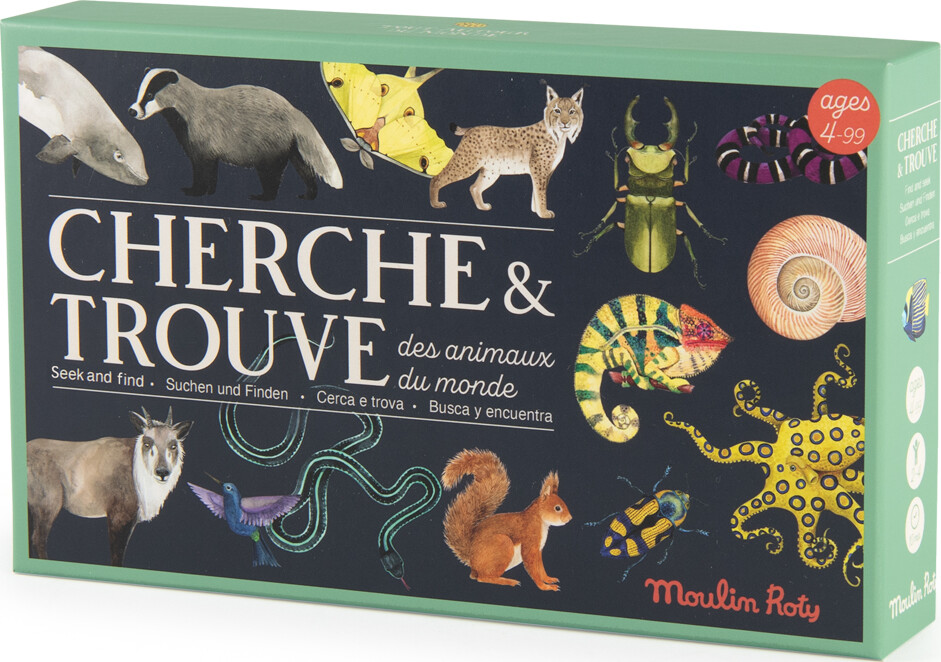 Moulin Roty - Spil - Søg Og Find - Tout Autour Du Monde