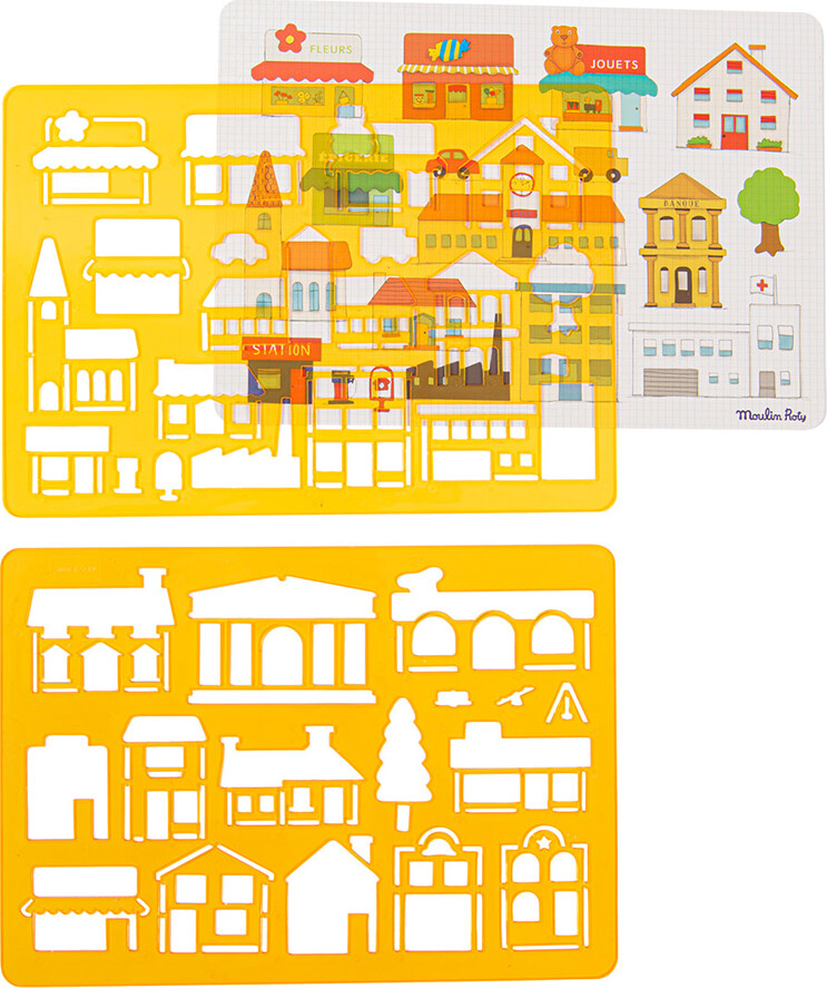 Moulin Roty - Stencil - I Byen