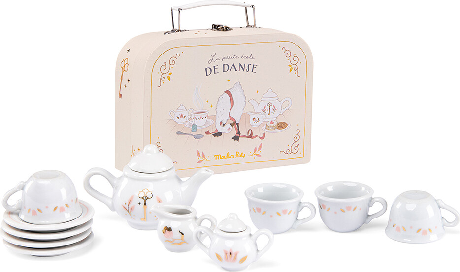 Moulin Roty - Tesæt I Kuffert 11 Dele - La Petite école De Danse