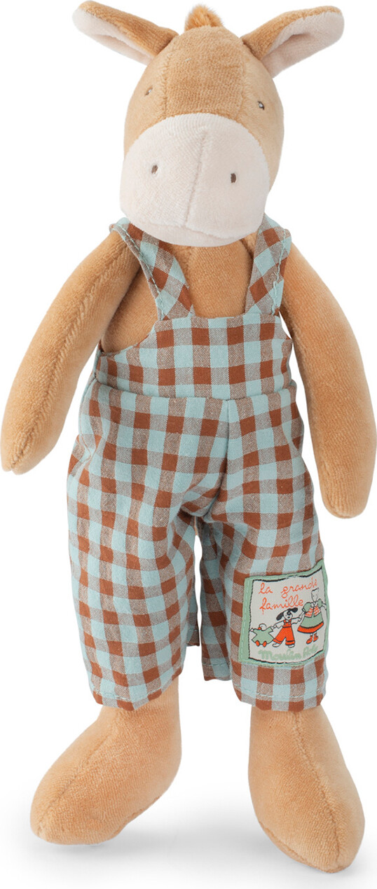 Moulin Roty - Tøjdyr - Hesten Hugo 30 Cm - La Grande Famille