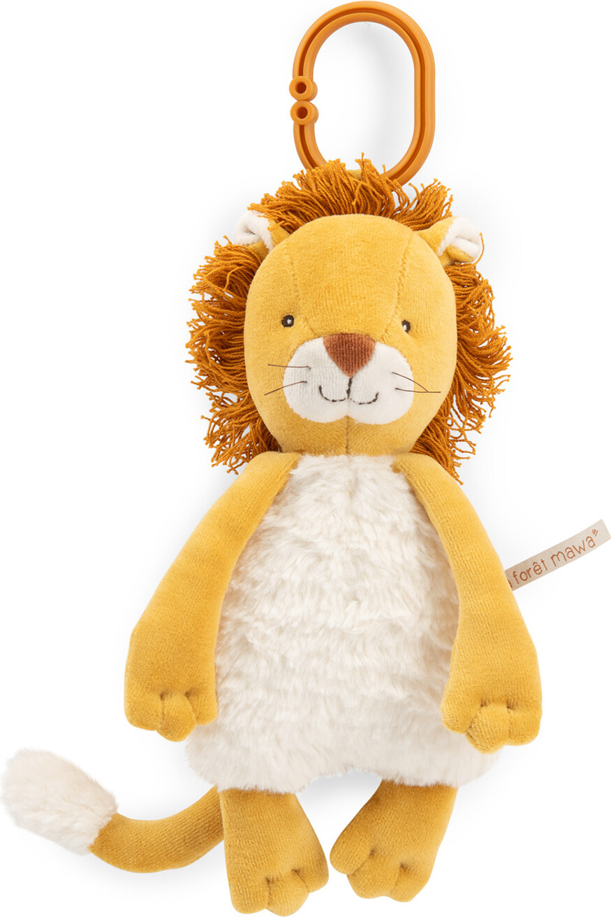 Moulin Roty - Tøjdyr - Lysende Løve 29 Cm - La Forêt Mawa