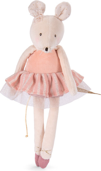 Moulin Roty - Mus Bamse - Lyserød - La Petite Ecole De Danse