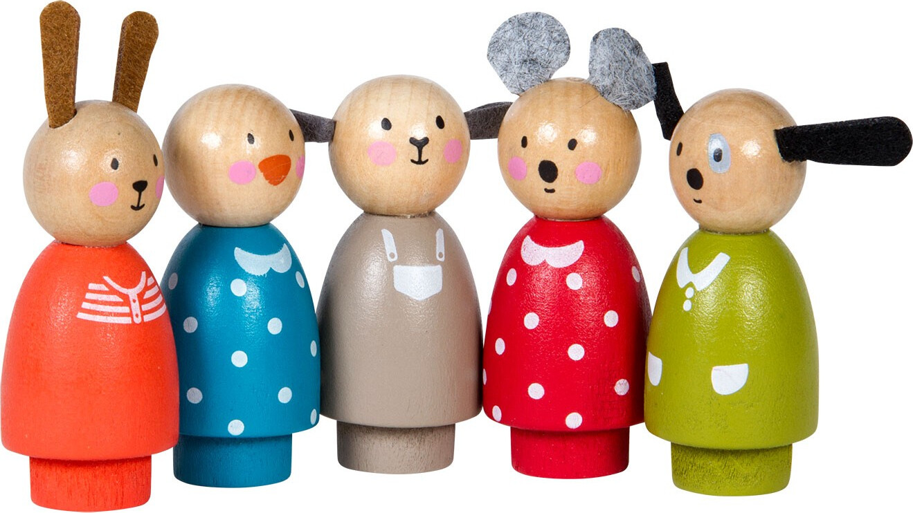 Moulin Roty - Trædukker 5 Stk