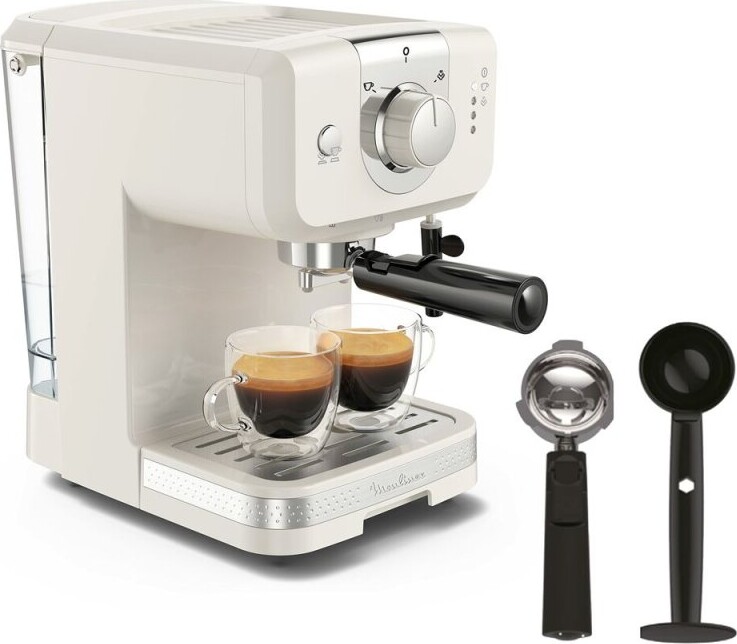 - Espressomaskine - 15 Bar 1,5 L - Hvid | Se tilbud og køb på Gucca.dk